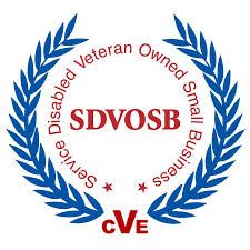 Service-Disabled Veteran-Owned Small Business — CVE certified seal